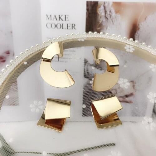 Popular accessories net red earrings are fashionable, simple, and versatile in Europe, America, Japan and South Korea