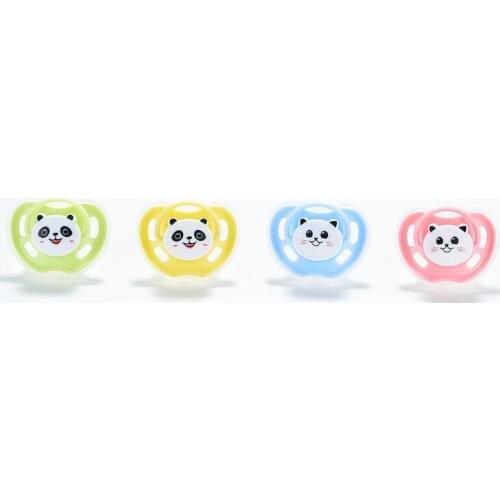 Newborn Pacifier Cute Cartoon Panda Styling Soother Baby Comfort Tool Supplies