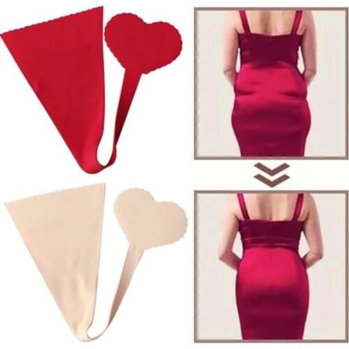 Women C-string 2021 Panties Heart Shape Skin-Friendly Nylon Strapless C-string Nightwear Accessories