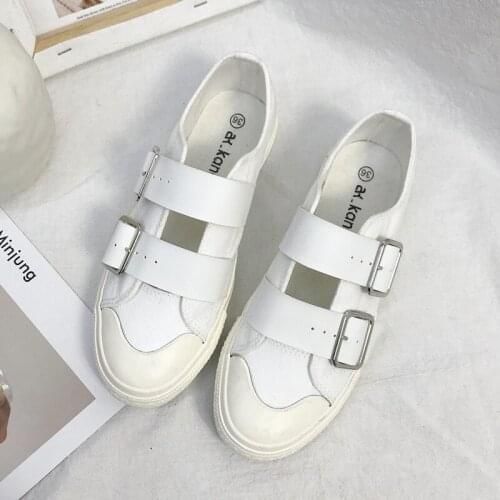 Womens canvas shoes Flats Women Shoes Slip On Loafers Woman Soft Nurse Casual Sapato Feminino Student wild Breathable X8-59