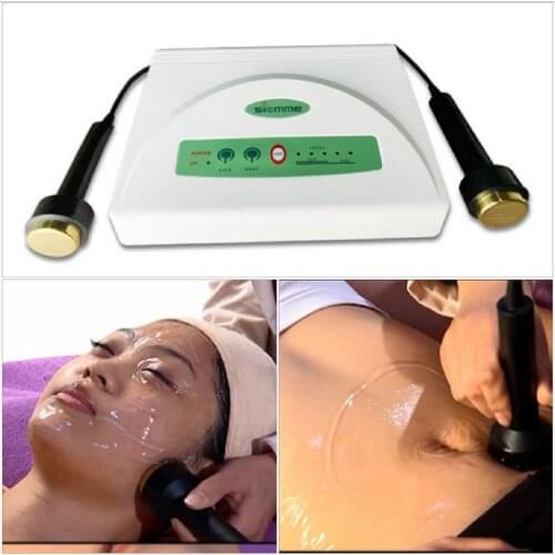Microcomputer Ultrasonic Facial Massager High Frequency Vibration Body Ultrasound Machine Face Skin Cleaner Anti Wrinkle Device