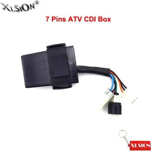 XLSION Aftermarket 7 Pins CDI Box For 250cc ATV Quads UTV Loncin Puma Tiger Jetmoto Jianshe Hensim