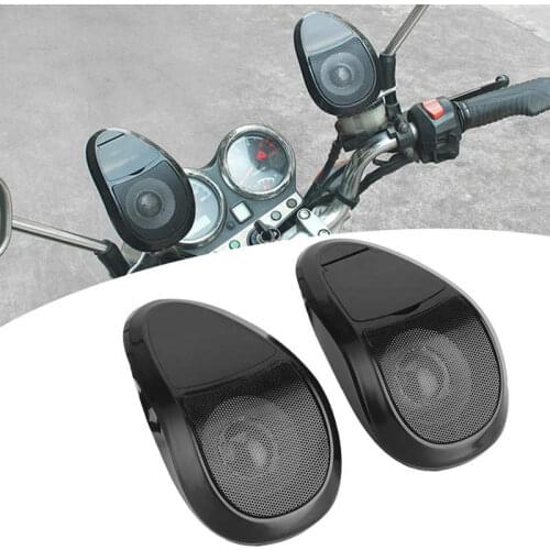 12V Motorcycle Bluetooth Audio Speaker MP3 Music Player Amplifier with Light Universal for ATV UTV