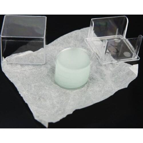 20mm 22mm Round Blank Microscope Glass Slides Cover Slips Laboratory Glass Slides 300pcs