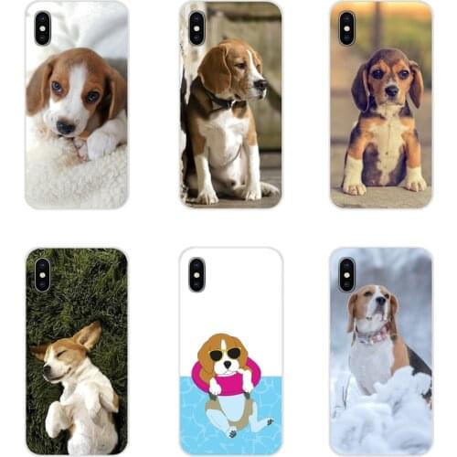 Beagle Dog Accessories Phone Cases Covers For Samsung Galaxy S3 S4 S5 Mini S6 S7 Edge S8 S9 S10 Lite Plus Note 4 5 8 9