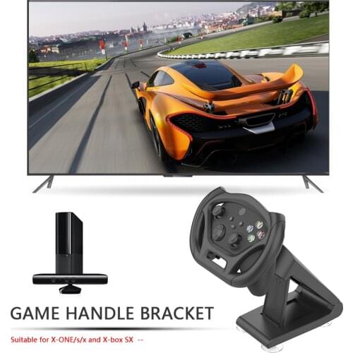 Gaming Racing Controller Holder Mount Steering Wheel Black Racing Game Steering Wheel for Xbox SX X-ONE/S/X Games & Accessories