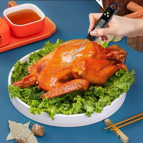 DTH-132 Electronic Thermometer Digital Kitchen Thermometer For Oven Beer Meat Cooking Food Probe BBQ Household Kitchen Tools