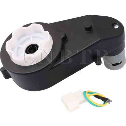 CNBTR 12V 12000RPM Gearbox with Motor for Kids Powered Ride on Cars and Motorcycles RS550 Drive Engine Match on Toys