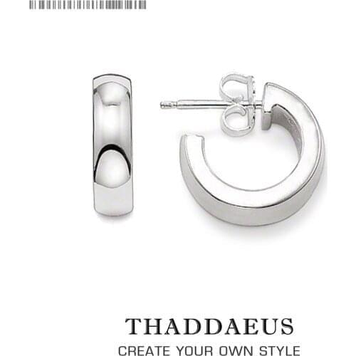 Hoop Earrings Creole Round,Europe Style Glam Fashion Romantic Jewerly For Women,2017 Gift In 925 Sterling Silver,Super Deal