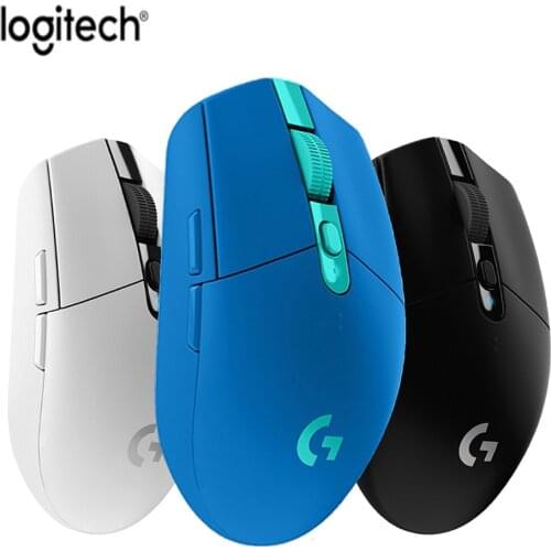 Logitech Original Inports G304 Wireless Gaming Mouse Lightspeed 6 Buttons HERO Sensor 12000DPI Adjustable Optical Mice Gamer