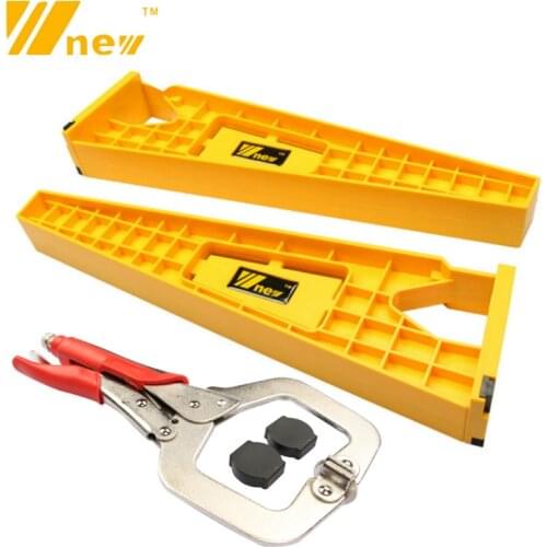2pcs Drawer Track Installation Jig Auxiliary Positioning Holder Drawer Slide Jig Mounting Cabinet Hardware Woodworking Tools