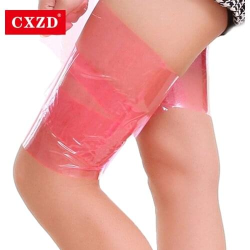 CXZD New Womens Sweat Sauna Selling Slim Thigh Waist Trainer Leg Shaper Slimming Calf Shapewear Toned Muscles Band Thigh Wrap