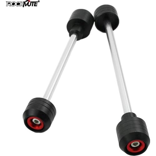 Front Rear Circle POM Axle Fork Crash Slider For Kawasaki ZX-10R 2017 2018 2019 Motorcycle Swing Arm Wheel Protector