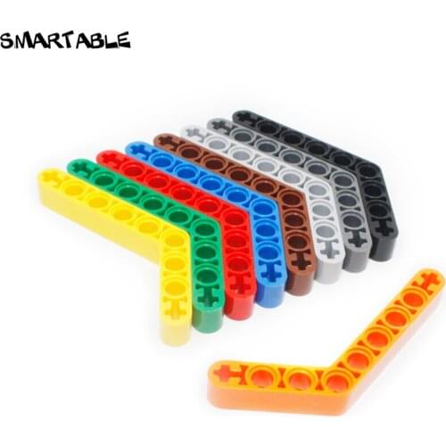 Smartable High-Tech Beams Liftarm 6x4 Bent Thick Building Block Parts Toys For Educational Compatible 6629 MOC Toy 30pcs/lot