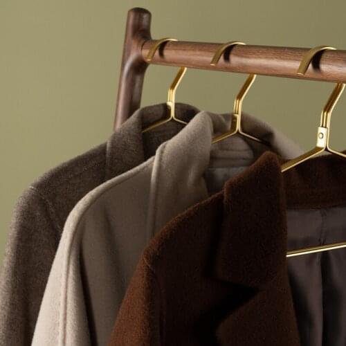 Anti-slip Suit Hanger Durable Anti-deformation Aluminum Alloy Traceless Closet Dress Clothes Towel Hanger He