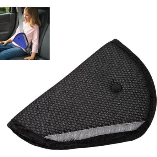 Adjuster New Triangle Car Safety Belt Adjust For Children Baby Kids Fabric Car Safety Cover Strap For Baby Car Seat Belts