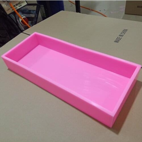 Silicone Loaf Soap Mold Rectangular Flexible Mould DIY Handmade Soap Making Tool