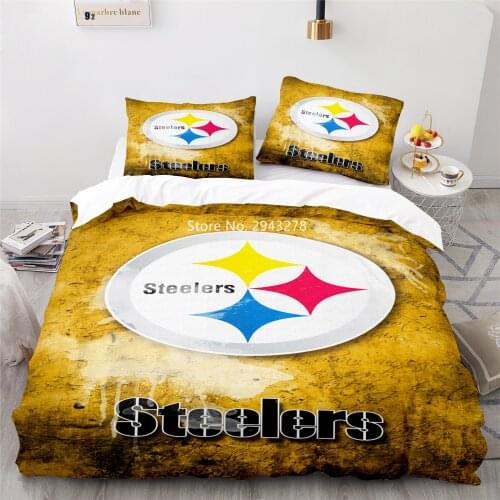 Sports Series Pattern Fashion Comfortable Duvet Bed Cover Pillowcase Bedding Set Adult Children Bedroom Decoration Home Textile