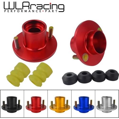WLR RACING - (2PC/LOT) SHOCK TOP HAT FOR 92-00 CIVIC DELSOL INTEGRA JDM COILOVER SHOCK TOP MOUNT HAT STRUT TOWER WLR-STH81