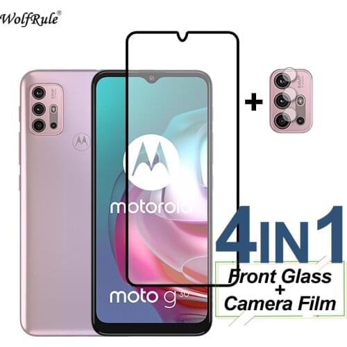 Full Cover Tempered Glass For Motorola Moto G30 G20 G10 Screen Protector Protective Phone Camera Film For Moto G10 G20 G30