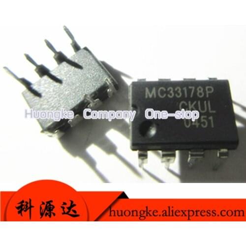 10PCS/lot MC33178P DIP MC33178 DIP-8 MC33178DR2G MC33178D SOP8 Integrated circuit IC