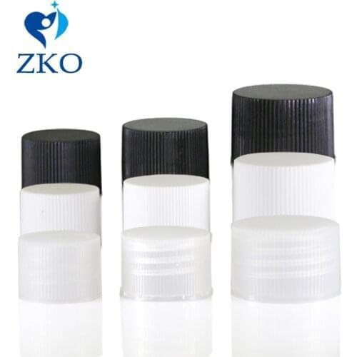 1000pcs/lot 18/41020/410 24/410 plastic screw cap/Ribbed Lined Caps with/Wholesale Plastic Ribbed free shipping