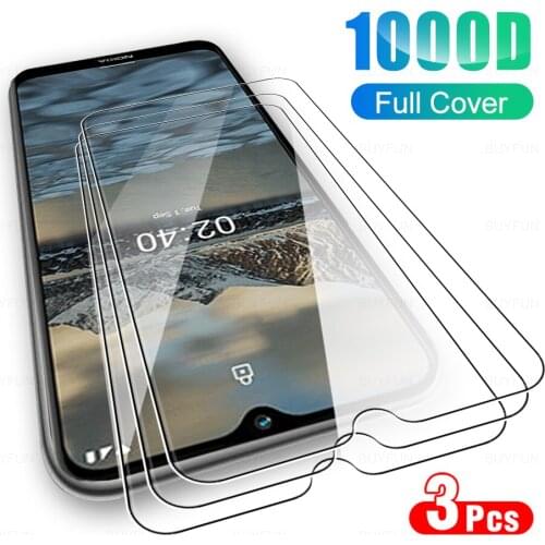 3pcs protective glass for nokia 5.4 2.4 1.4 5.3 3.4 screen protector tempered glass for nokia 2.4 5.4 1.4 nokia5.4 film cover