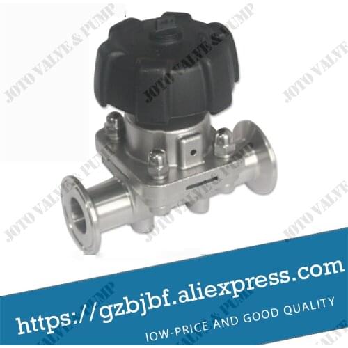 316 Stainless Steel Manual quick release clamp type diaphragm valve G81F