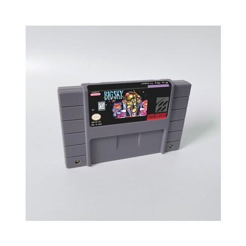 Big Sky Trooper - RPG Game Card US Version English Language Battery Save