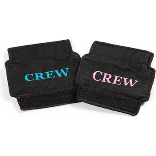 Embroidery Black Handle Cover of Airline Hostess Pilot Protecting Sleeve Gift for Women Airman Men Crew Luggage Case