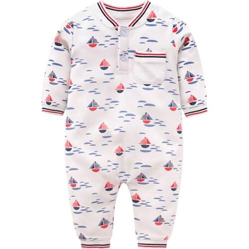 Baby Clothing Autumn And Winter 2021 New Baby Jumpsuit 0-2 Year Old Jumpsuit Baby Boy Bodysuit Baby Girl Clothes