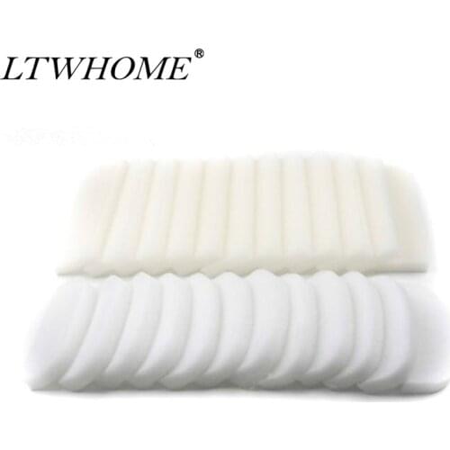 LTWHOME Bonus Pack of Foam Filters and Polishing Pads Fit for Fluval 204,205,206