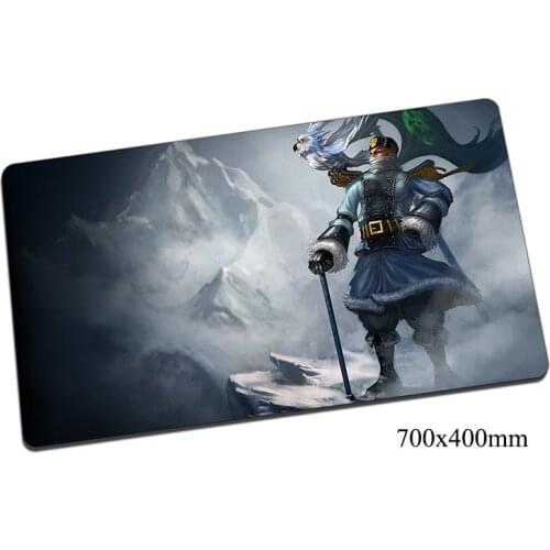 Swain mouse pad 700x400x2mm gaming mousepad gear lol gamer mouse mat pad Master Tactician keyboard computer big mouse play mats