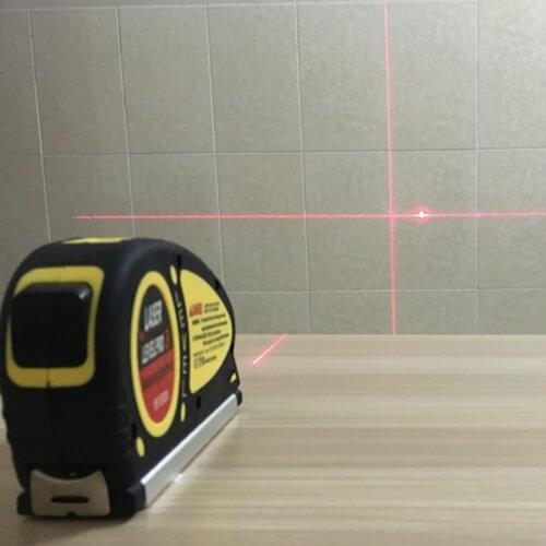 90 degree level Infrared Laser Meter Tape Cross Point angle laser level 2 lines for diagnostic-tool ferramentas