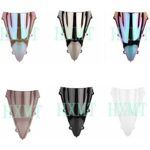 HotSale Freeshipping For Yamaha YZF 1000 R1 2004 2005 2006 black Windshield WindScreen Double Bubble yzf r1 04 05 06
