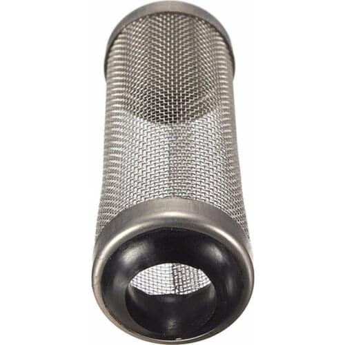 Nicrew Stainless Steel Metal Filter Tube Aquarium Filter Inflow Inlet Basket Mash Shrimp Guard Protect Fish Tank High Quality