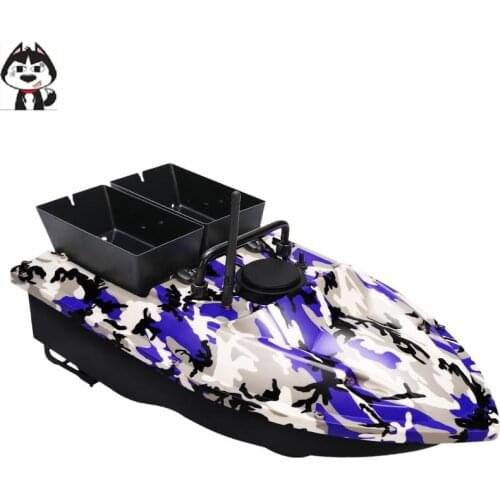 The New 500M Smart RC Bait Boat Cruise Remote Control Fishing Boat 1.5KG Load Dual Night Light Lure Fishing Boat
