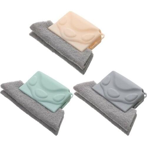 Door And Window Groove Cleaning Brush, Household Multifunctional Crevice Brush, Household Details Cleaning Brush