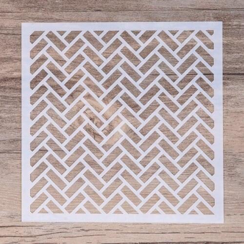 13 cm DIY Craft Layering Geometric Stencil For Painting Scrapbooking Stamping Album Decorative Embossing Paper Cards
