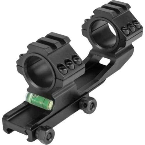 WESTHUNTER Weaver One Piece Scope Picatinny Mount 25.4mm/30mm Double Scope Rings Adapter With Picatinny Rail