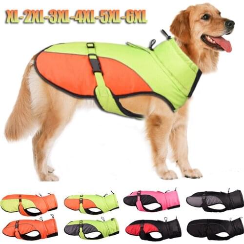 Winter Pet Dog Clothes French Bulldog Pet Warm Jacket Coat Waterproof Dog Clothing Outfit Vest For Small Medium Large Dogs