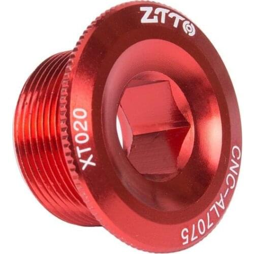 ZTTO Dental Plate Cover Crank Screw Cap MTB Crankset Crank Cover Aluminum BMX Road Bike Fitting