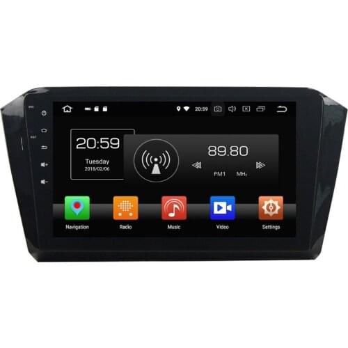 10.1" Android 8.0 Car DVD Radio GPS Navigation for VW Volkswagen Magotan 2016 2017 4GB RAM Bluetooth WIFI USB 32GB ROM