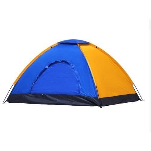 2021 Beach Mountain Summer Holiday Camping Tent 4 Personality 200 X200x135 Cm Easy Installation Waterproof Zippered Center Camping