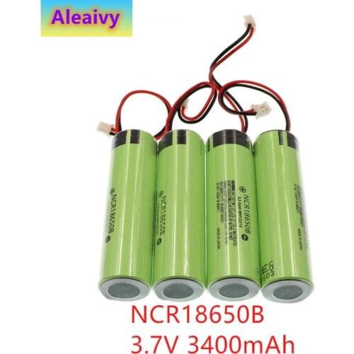3400mah 100% Nieuwe Ncr Speler Batterij , Bluetooth Speaker Batterij 2P Lead, 18650B 3.7 V Li-ion Batteries Only Bundle 1 CE