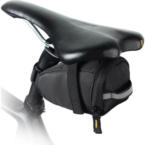 40%HOT 1L Tear-Resistant Bike Saddle Bag Cycling Rear Seatpost Pannier Storage Pouch