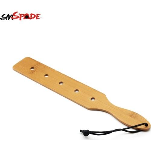 Smspade Nature Bamboo Spanking Paddle Bondage Bdsm Sex Paddle Slave Cosplay Spanker Adult Sex Toys for Couple Sex Tools for Sale