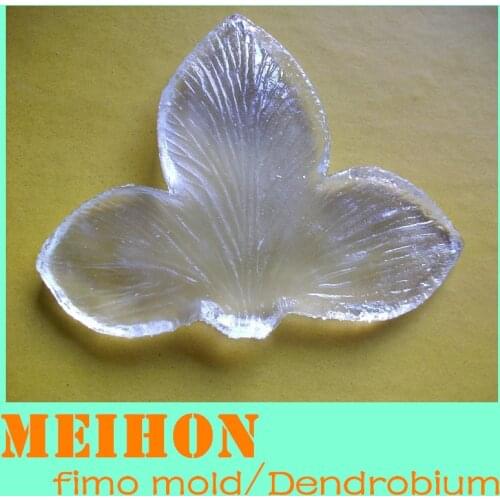 DIY Polymer Clay Mold/ Resin Mould-Dendrobium Petals Mold/Veins Mold/ Free Shipping/MEIHON/ym--1116(7*6cm)
