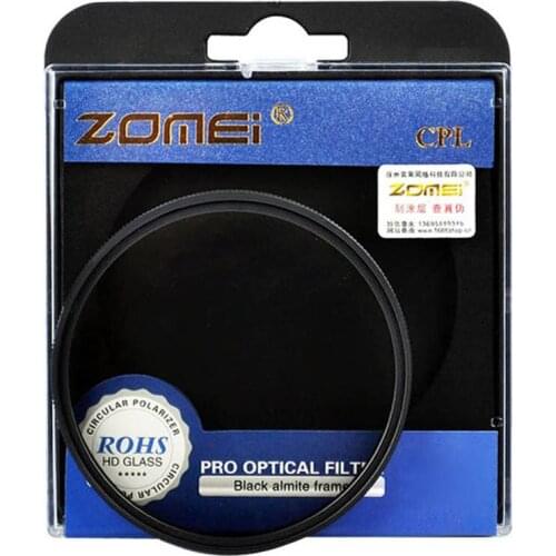 Zomei 62mm CPL Filter CIR-PL Circular Polarizing Filter for Canon Nikon Sony Olympus Pentax Camera Lens 62 mm