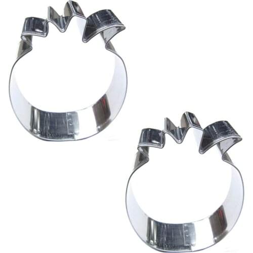 Pineapple shape 2 piece biscuit cutting molds, baking tools, cake decorating soft candy tools